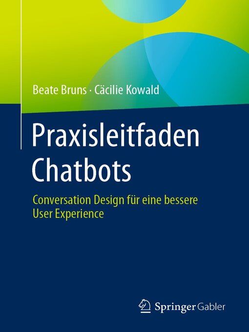 Title details for Praxisleitfaden Chatbots by Beate Bruns - Available